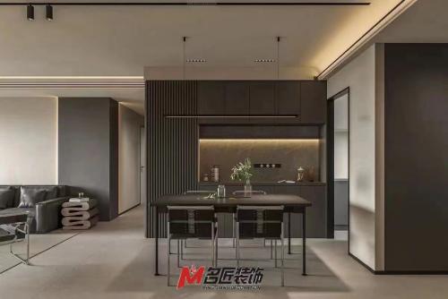 陽江市陽光馬德里現代簡約風格三居室裝修案例
